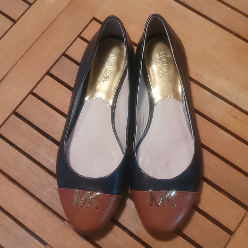 MICHAEL Michael Kors Hayley Cap-Toe Ballet Flat